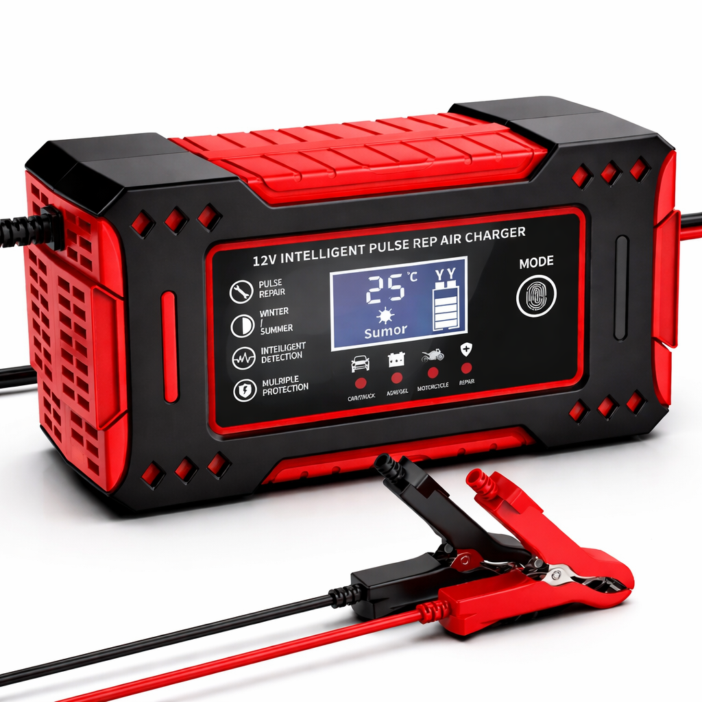 Cargador Inteligente 12V para Baterías