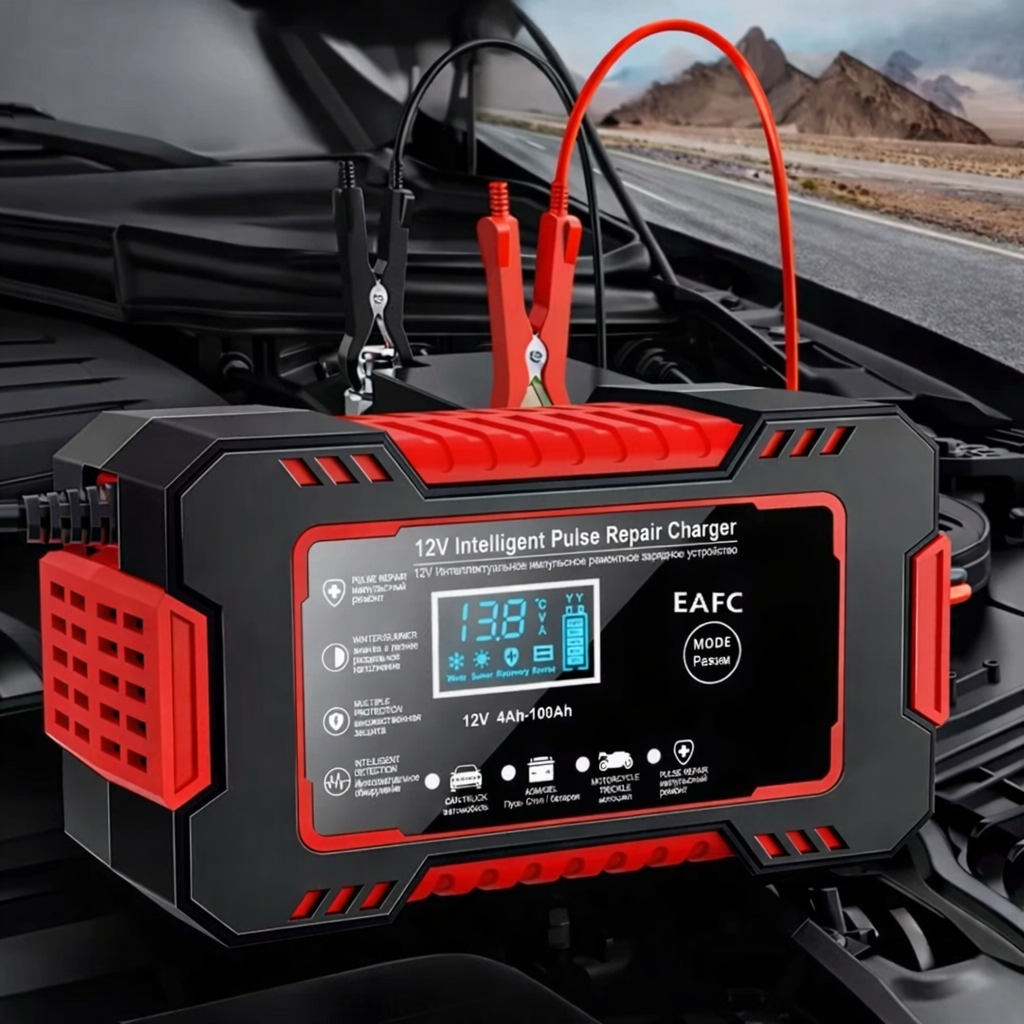 Cargador Inteligente 12V para Baterías