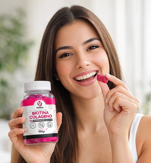Vitflow® Gummies Biotina + Colágeno