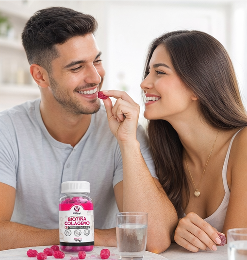 Vitflow® Gummies Biotina + Colágeno